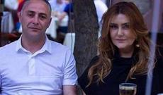 Zülfiyyə Xanbabayeva həyat yoldaşıi ilə - Foto