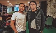 İlkin Həsəni Aynarla fotosunu paylaşdı: "Nar kafedəyik, qaqa"