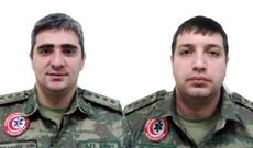 Nazir Əfqanıstanda xidmət edən 2 zabiti mükafatlandırıb