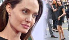 Anceilna Jolinin son görüntüsü heyranlarını məyus edib - FOTOLAR