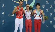 Qızıl medalçımız mükafatlandırıldı - Foto