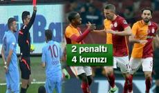 “Qalatasaray” - “Trabzonspor” görüşündə hakimə qırmızı vərəqə göstərilib