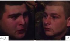 Erməni əsgərlərinin ağlaşması - VİDEO