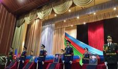 İlham Əliyev şəhid pilotlar və polkovnik-leytenantla vida mərasiminə gələcək