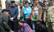 Kürdəmir daha bir şəhidini torpağa verdi...