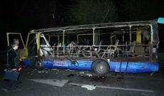 Erməni polis Yerevanda baş vermiş avtobus partlayışı barədə yazdı