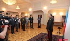 Qarabağ müharibəsində döyüşmüş Sergey Uvarov Azərbaycanın dövlət mükafatı ilə təltif edilib