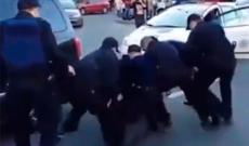 Olimpiya çempionu 7 polislə dalaşdı — Axırda döyüldü