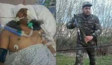 "Rembo” ləqəbli hərbçimiz komadan ayıldı