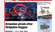 “Eurovision” təşkilatçıları: Erməni müğənni qondarma “DQR”in bayrağını gətirməsinə görə cəzalanacaq - FOTO