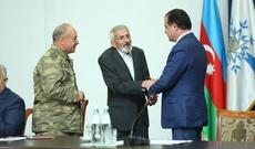 Şəhidin medalı ailəsinə təqdim edilib - Fotolar