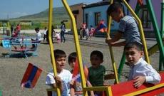 Ermənilər Xocalıda uşaq bağçası açdılar - FOTOLAR