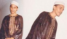 Barak Obama müsəlman geyimində  FOTO