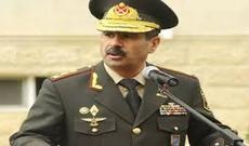 Müdafiə naziri cəbhə bəlgəsində