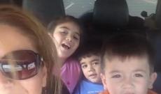 Elnarə oğlu ilə birlikdə qəzaya düşdü