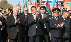 Gəncədə Bayraq Ffestivalı keçirilib - Fotolar