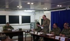 Zakir Həsənov səhra şəraitində müşavirə keçirib