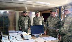 Zakir Həsənov Hərbi Hava Qüvvələrinin səyyar komanda məntəqəsində olub - FOTO