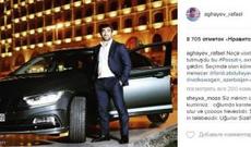 Beşqat dünya çempionumuzun yeni avtomobili - FOTO