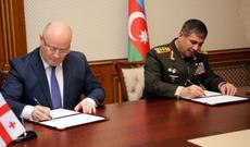 Nazirlər - Zakir Həsənov və  Levan İzoria əməkdaşlıq planı imzaladılar