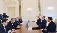 Prezident İran nazirinin başçılıq etdiyi nümayəndə heyətini qəbul edib