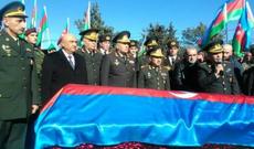 Şəhidimiz böyük izdihamla dəfn edildi - Fotolar