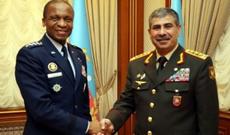 Zakir Həsənov amerikalı generalla görüşdü