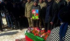 Dünən şəhid olan əsgər dəfn edilib