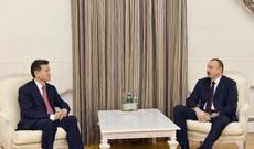 llham Əliyev Beynəlxalq Şahmat Federasiyasının prezidentini qəbul edib - FOTO