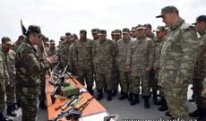 Azərbaycan-Türkiyə birgə təlimlərində istifadə ediləcək silah və texnikalar nümayiş olunub - FOTO