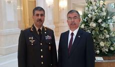 Zakir Həsənov Tbilisidə Türkiyənin müdafiə naziri ilə görüşdü