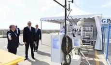 “Pirallahı” günəş elektrik stansiyasının açılışı olub