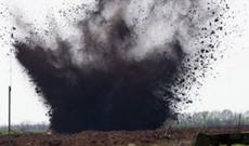 Ermənilərin yük maşını Əsgəranda minaya düşdü