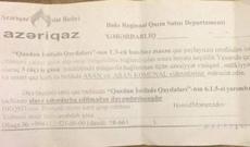 "Azəriqaz" evlərə XƏBƏRDARLIQ bildirişi paylayır