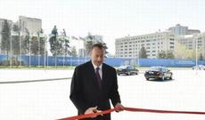Prezident Qubada 12 kəndi birləşdirən yeni avtomobil yolu açdı
