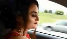 Azərbaycanda Gəlin öz maşını ilə bəyi köçürdü
