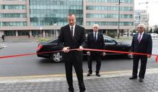 Prezident Bakı Paylayıcı Şəbəkəsinin inzibati binasının və yarımstansiyalarının açılışını edib