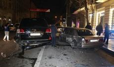 Bakıda sərxoş sürücü qəza törədib, xəsarət alanlar var