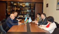 Dövlət Gömrük Komitəsinin sədri İsrail Dövlətinin səfiri ilə görüşüb