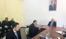 Dövlət Gömrük Komitəsinin sədri Sabirabad şəhərində vətəndaşları qəbul edib