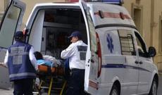 Qazaxda minik avtomobili avtobusla toqquşub