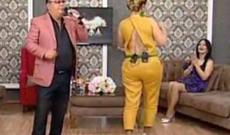 Alt paltarsız efirə çıxan Könülün verilişi BAĞLANDI