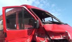 Ağstafada mikroavtobusla minik avtomobili toqquşub
