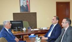 İnstitut rektoru icma sədri ilə görüşüb