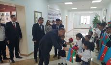 Dövlət Gömrük Komitəsinin sədri Cəbrayıl rayonunun Cocuq Mərcanlı kəndində vətəndaşları qəbul edib