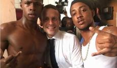 Makronun bordeldəki şəkli Fransada qalmaqal yaradıb