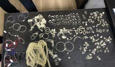 Külli miqdarda qızıl zərgərlik məmulatları aşkarlandı