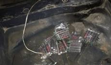 Gömrükdə Gürcüstandan gələn avtomobildə pirotexniki vasitələr aşkarlanıb