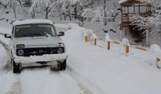 Azərbaycanın şimal bölgələrinə qar yağır