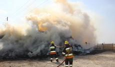 Goranboyda və Yardımlıda yanğın olub